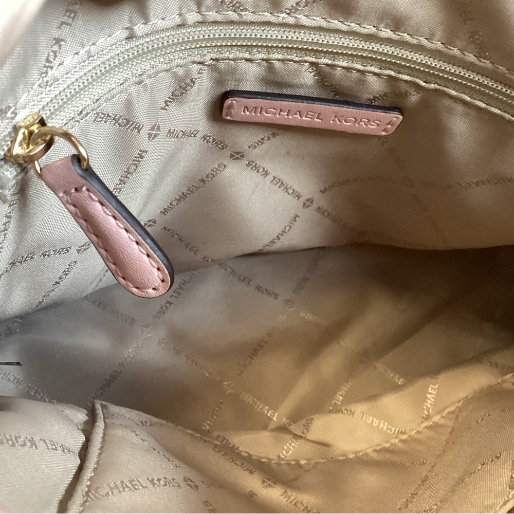 Michael Kors Pink Floral Crossbody Bag - Picture 4 of 5